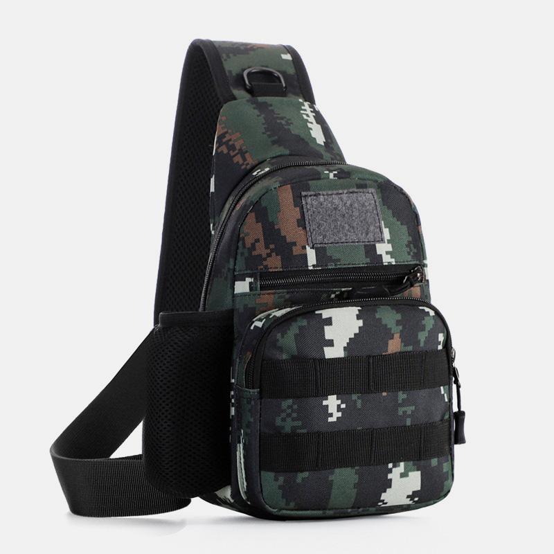 Camouflage Outdoor Waterproof Multifunctional Sling Bag