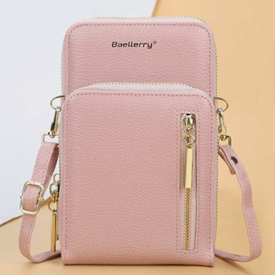 Small Crossbody Cellphone Purse for Women Mini Messenger Shoulder Bag