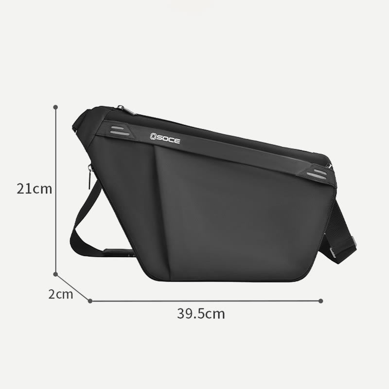 Sling Bag For Men Casual Shopping Waterproof Crossbody Day Pack