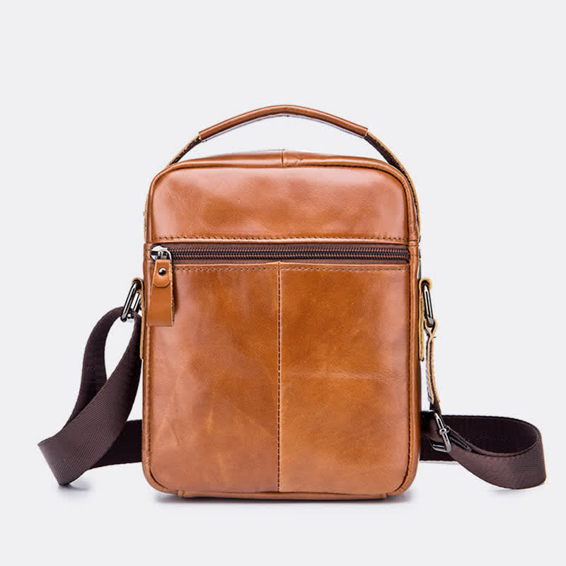 Men's Casual Leather Business Vintage Crossbody Bag