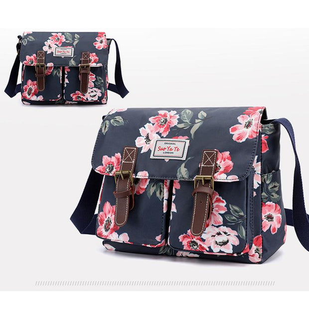 Flower Trend Shopping Diagonal Shoulder Bag