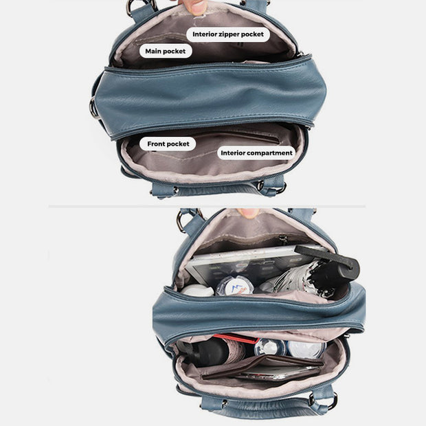 3 Way-use Multifunctional Large Capacity Elegant Backpack