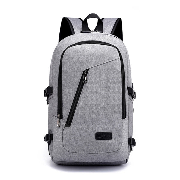 Anti-theft Travel Business Backpack with Lock and USB Charging Port