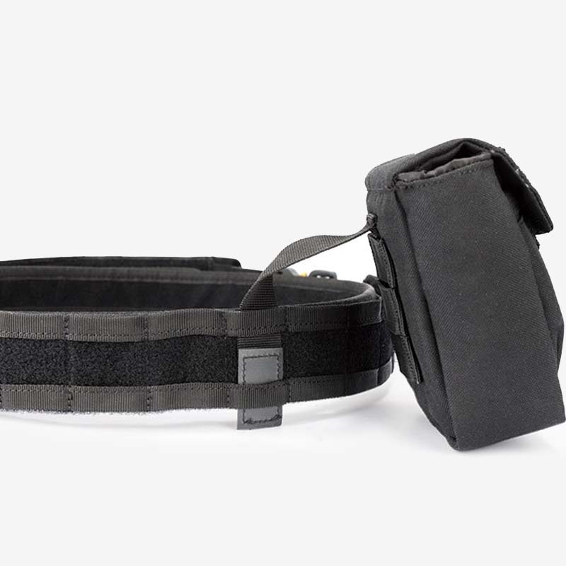 Tactical Belt For Outdoor Patrol Multifunctional Detachable Nylon Waist Bag