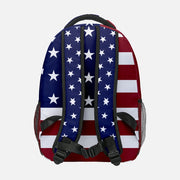 Backpack For Students College American Flag Print Laptop Daypack