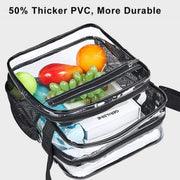 Crossbody Bag For Travel Shopping Waterproof Transparent Storage Bag