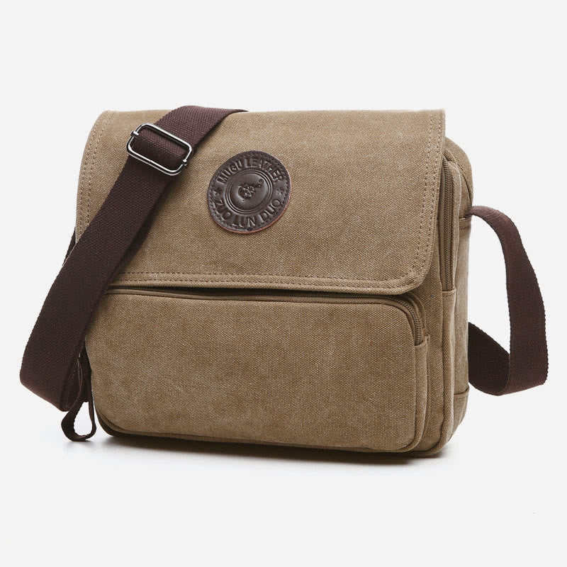 Messenger Bag For Men Daily Use Leisure Travel Crossbody Bag