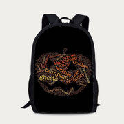 Backpack For Daily Halloween Theme Pumpkin Printing Lightweight Daypack