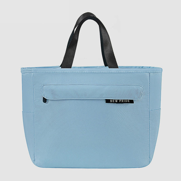 Lunch Bag For Staff Keep Fresh Large Capacity Waterproof Handbag