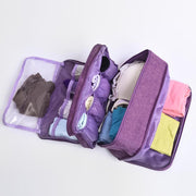 Storage Bag For Travel Oxford Protable Multi-Function Underwear Organizer