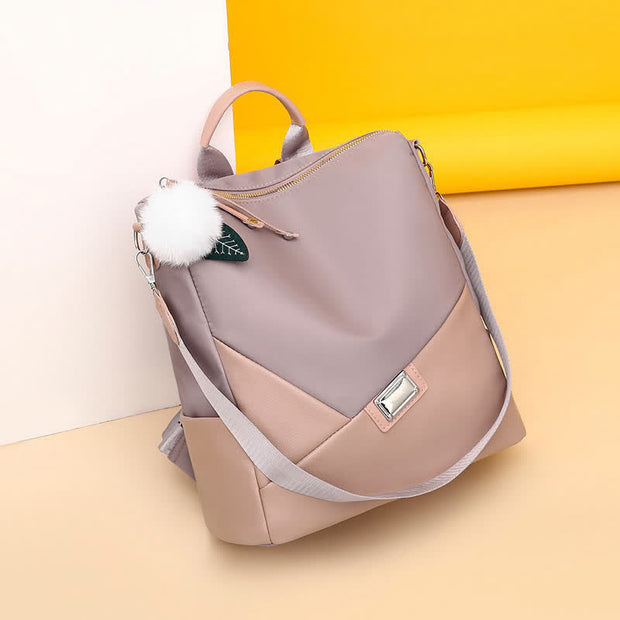 Small Backpack Purse for Women Waterproof Shoulder Bag Handbag Travel Rucksack