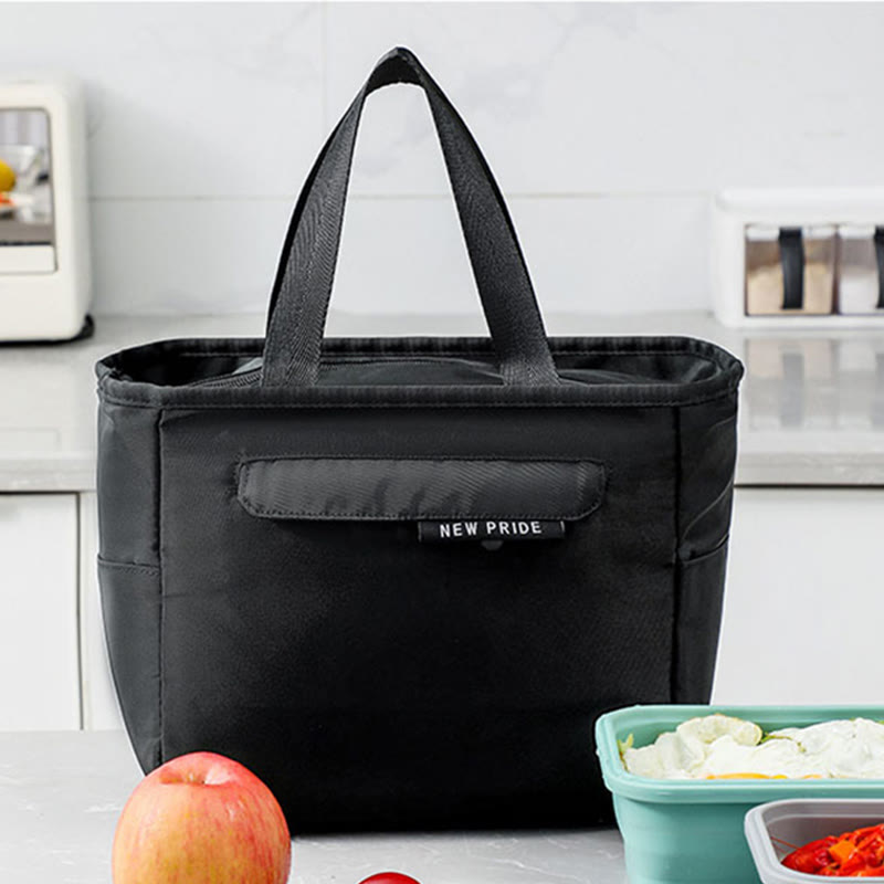 Lunch Bag For Staff Keep Fresh Large Capacity Waterproof Handbag