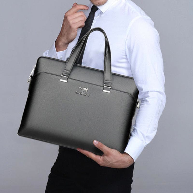 Briefcase for Men Business Large capacity Computer Crossbody Shoulder Bag