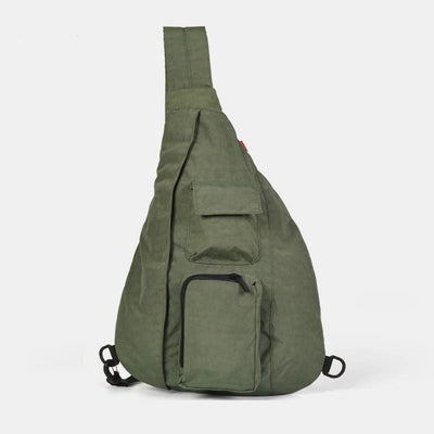 Unisex Lightweight Waterproof Sling Backpack Chest Bag Travel Hiking Daypack