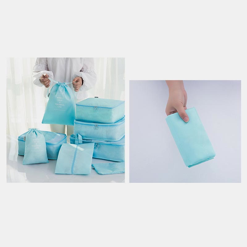 Storage Bag For Travel Clothes Folding Bundle Pocket Wash Bag