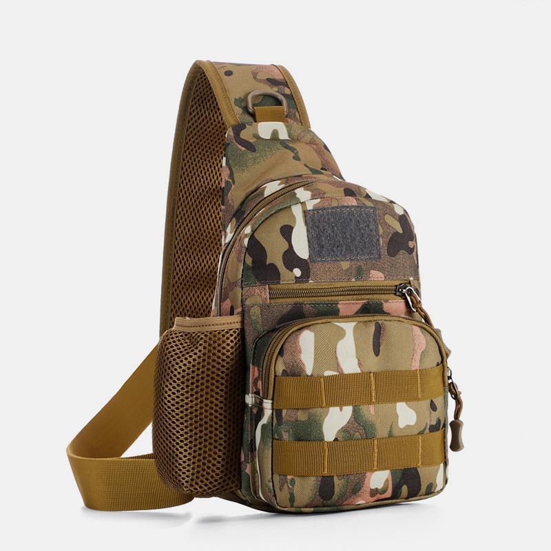 Camouflage Outdoor Waterproof Multifunctional Sling Bag