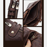 Limited Stock: Genuine Leather Anti-theft RFID Wallet With Chain