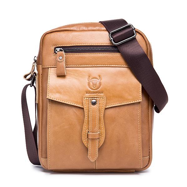 Bull Captain Genuine Leather Crossbody Bag