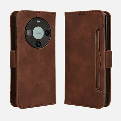 Huawei Mate 60 Clamshell Multi-Card Slot Leather Phone Case