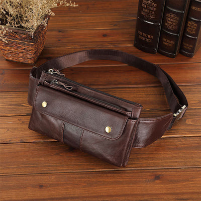 Retro Large Capacity Trendy Waist Bag