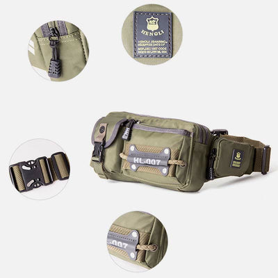 Tactical Waist Bag For Men Portable Oxford Utility Hip Pack