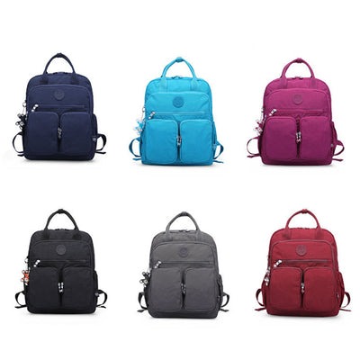 Multi-Pocket Waterproof School Backpack