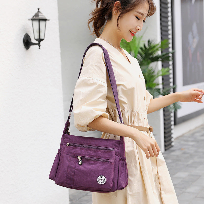 Waterproof Large-Capacity Lightweight Shoulder Bag Crossbody Bag