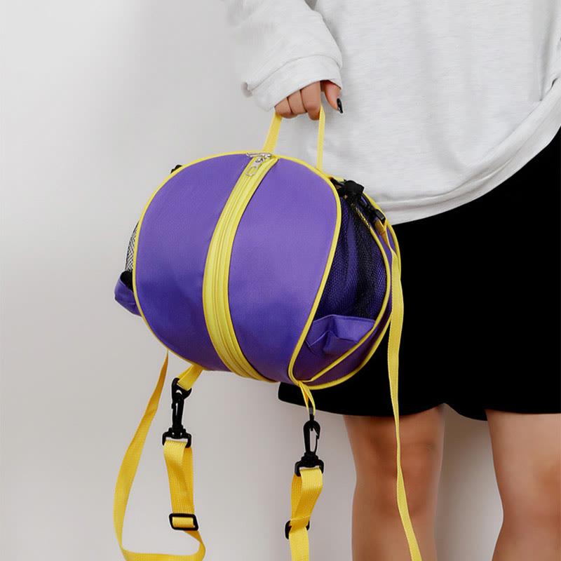 Basketball Bag For Adults Children Multifunctional Crossbody Bag Backpack