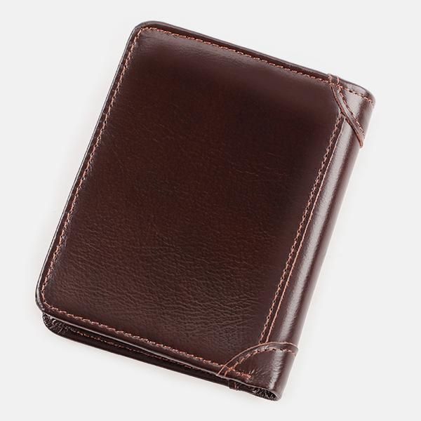 RFID Multifunctional Leather Wallet