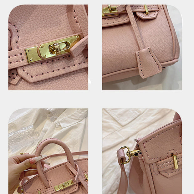 DIY Handbag For Women Birthday Gift Handmade Leather Crossbody Bag