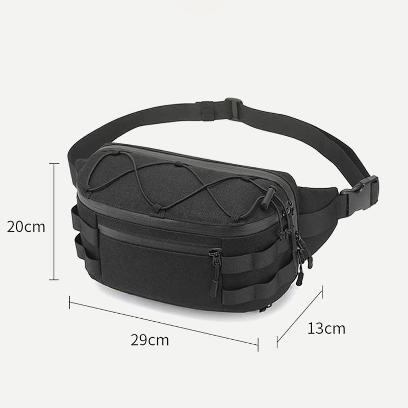 Tactical Waist Pack Large Capacity Functional Sling Bag