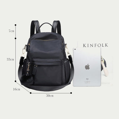 2 Way-Use Multifunctional Waterproof Large Capacity Anti-theft Elegant Backpack