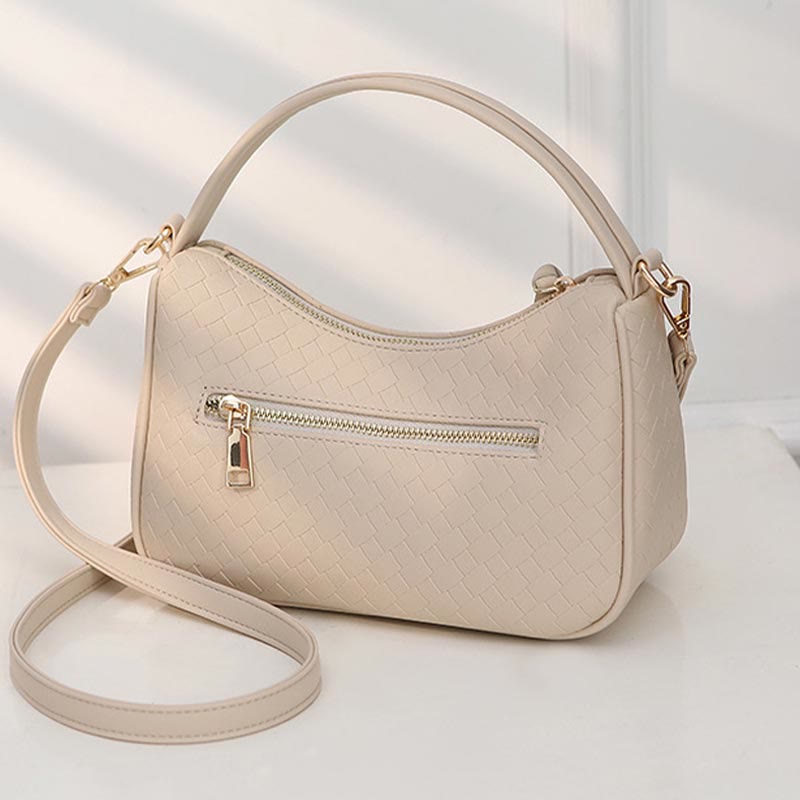 Shoulder Bag For Women Concise Style Plain Color Crossbody Bag