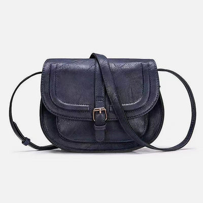 Elegant Saddle Bag Simple Magnetic Buckle Dating Bag For Women