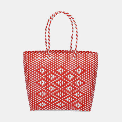 Large Capacity Woven Handbag Handmade Weaving Tote Bag for Beach Shopping