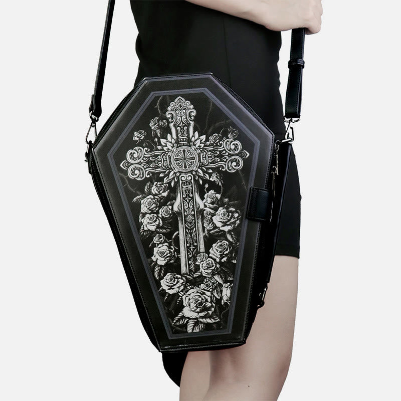 Funny Printing Crossbody Bag For Party Leather Shoulder Bag