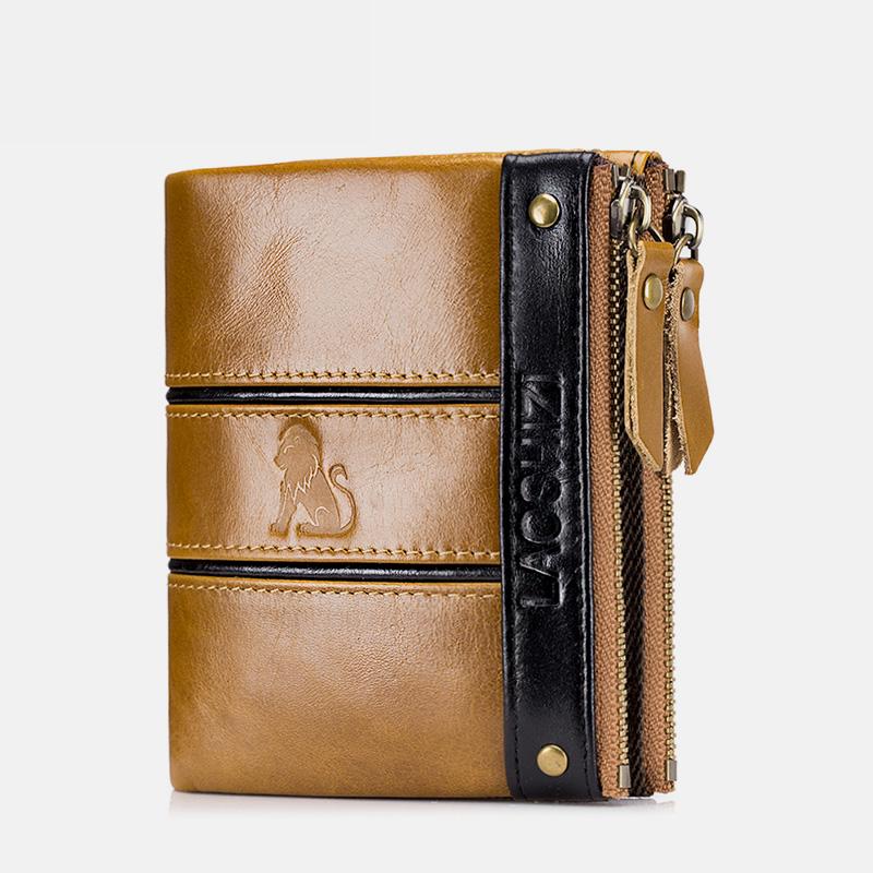 RFID Durable Genuine Leather Wallet