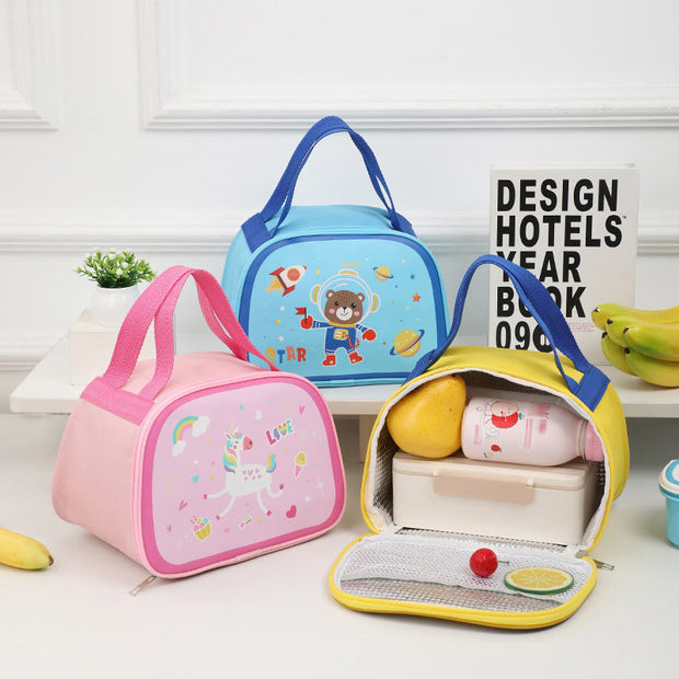 Lunch Bag For Daily Cartoon Animal Printing Cute Thermal Bag