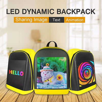 Backpack For Outdoor Advertise With LED Screen Large Billboard Bag