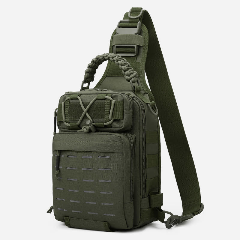 Tatical Chest Bag For Men Outdoor Training Crossbody Sling Bag