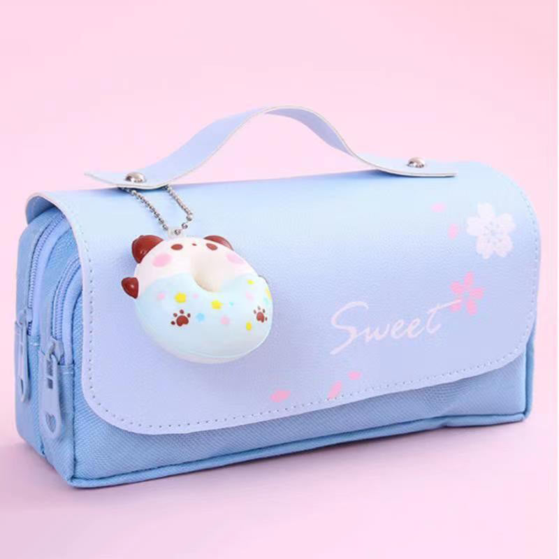 Pencil Case For Study Cute Decompression Multifunctional Large Capacity Case