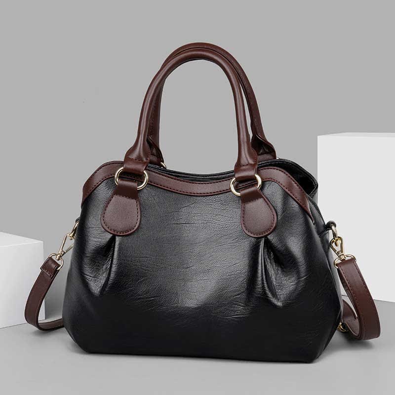 Triple Compartment Tote Purse for Women Large Hobo Handbag Crossbody Bag