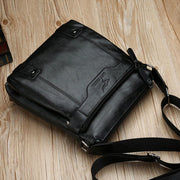 Retro Messenger Bag For Men Vertical Lightweight Crossbody Business Bag