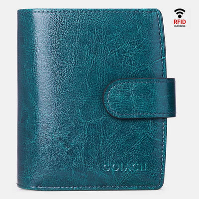 RFID Multi-Slot Elegant Short Wallet