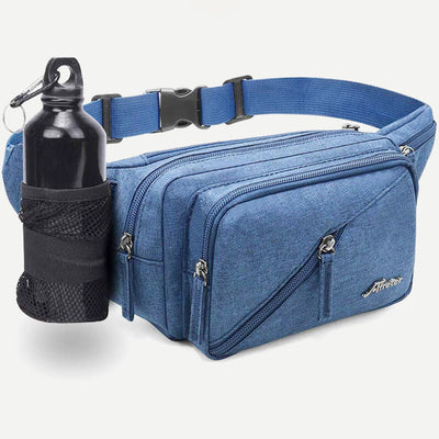 Unisex Waist Bag Lightweight Multi Pocket Chest Bag Crossbody Bag