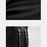 Double Zip Small Crossbody Bag Handbag for Women Lightweight houlder Purses