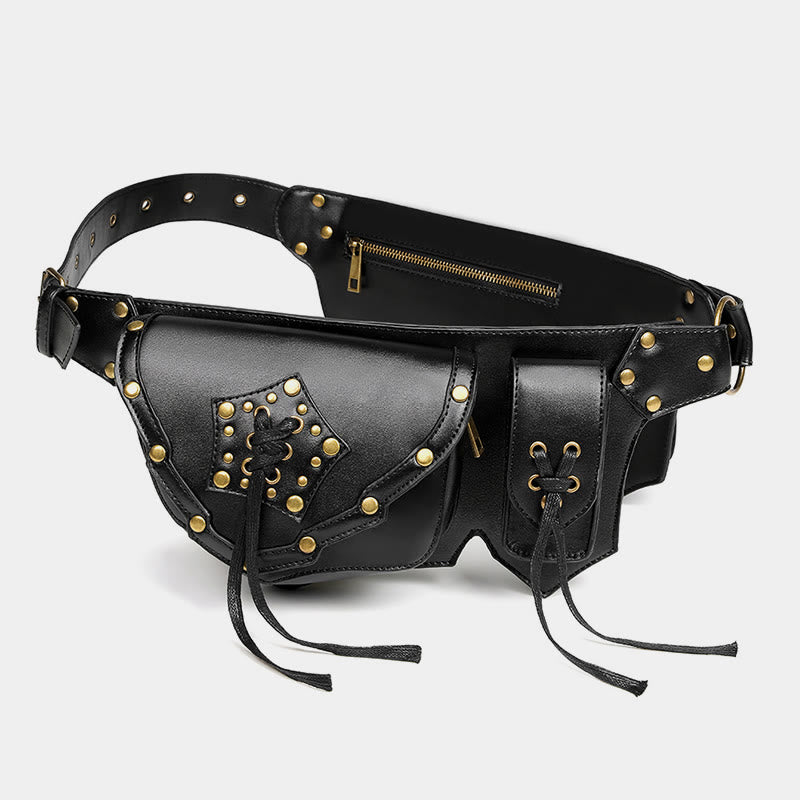 Waist Bag For Women Steampunk Tactical Outdoor Riding Waist Bag