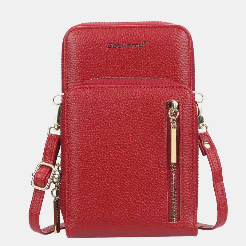 Small Crossbody Cellphone Purse for Women Mini Messenger Shoulder Bag