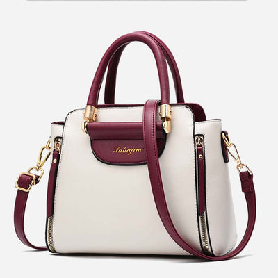 Elegant Top Handle Satchel Crossbody Bag