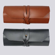 Leather Roll Up Tool Pouch Bag Tool Organizer Retched Bag